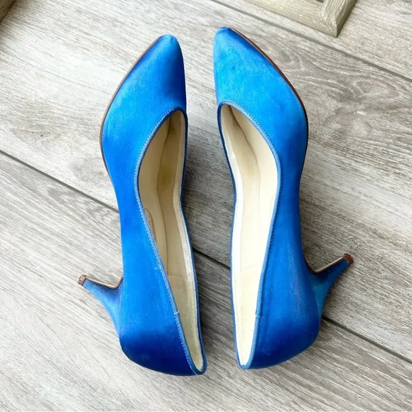 Vintage Tai  Silk Satin Heel Pump Made in Taiwan - Picture 7 of 15